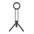 Foldable Phone Tripod Carabiner-Mounted For iPhone 17 16 15 18 Portable Dual-side Magnetic Tripod Desk Mount Phone Handle Holder