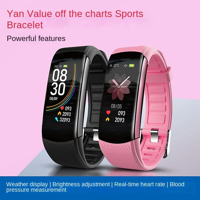 Echowear Smart Measuring Blood Pressure Heart Rate Blood Oxygen Sleep Exercise Step Count Health Monitoring Smart Wristband 2026