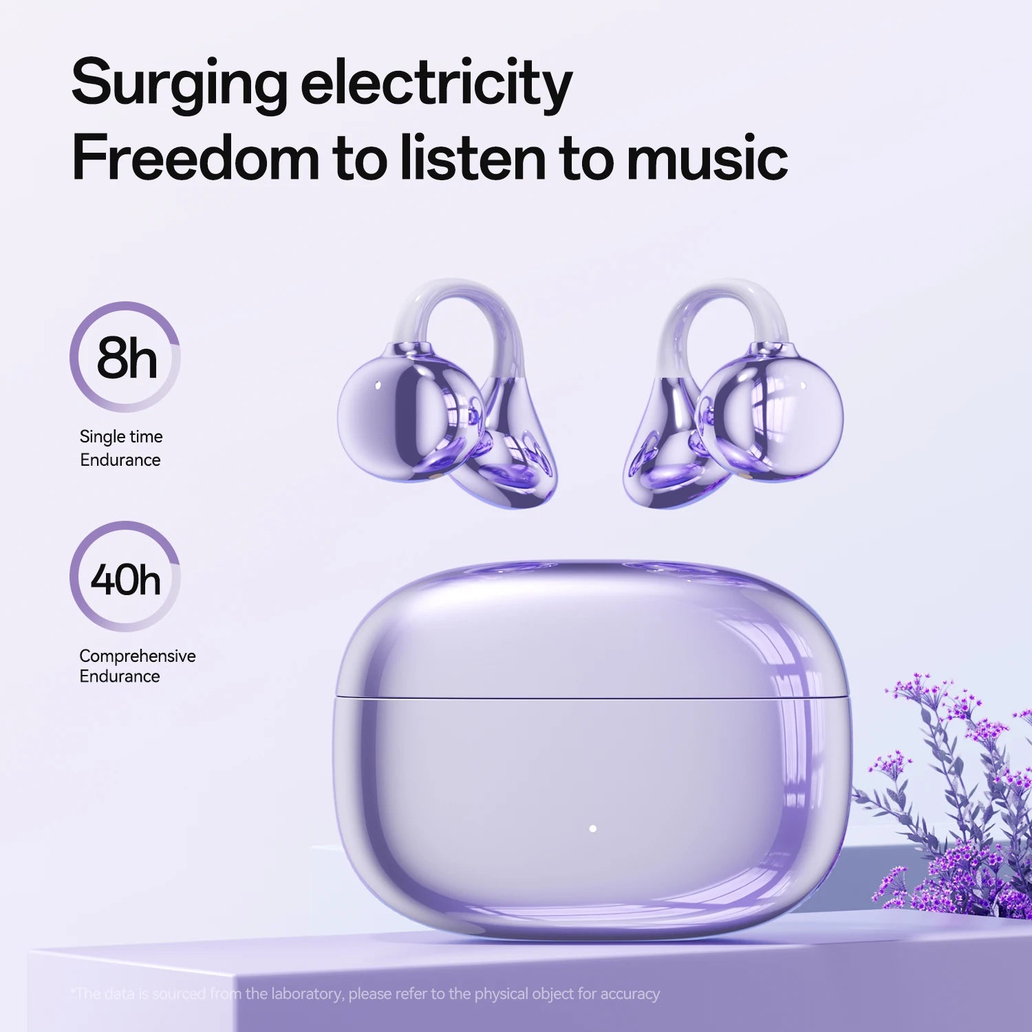 Ear Clip Headphones Bluetooth Earphones Smart Earbuds Touch Portable Earphones Earbuds Noise Wireless Language Headphones