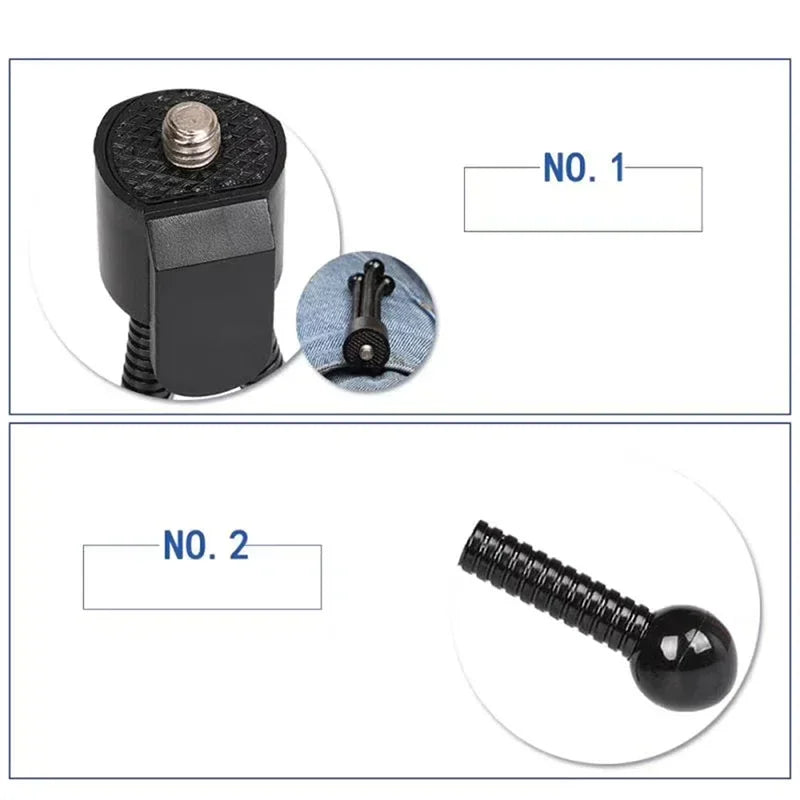 1 Pcs Mini Tripods for Digital Camera Mobile Phone Metal Lightweight Tripod Stand Mount Folding Desktop Camera Stand
