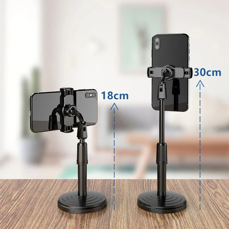 Desktop Tripod For Phone Smartphone Iphone With Phone Holder Stand Bracket Tripe For Mobile Telefoon Statief Stand Table