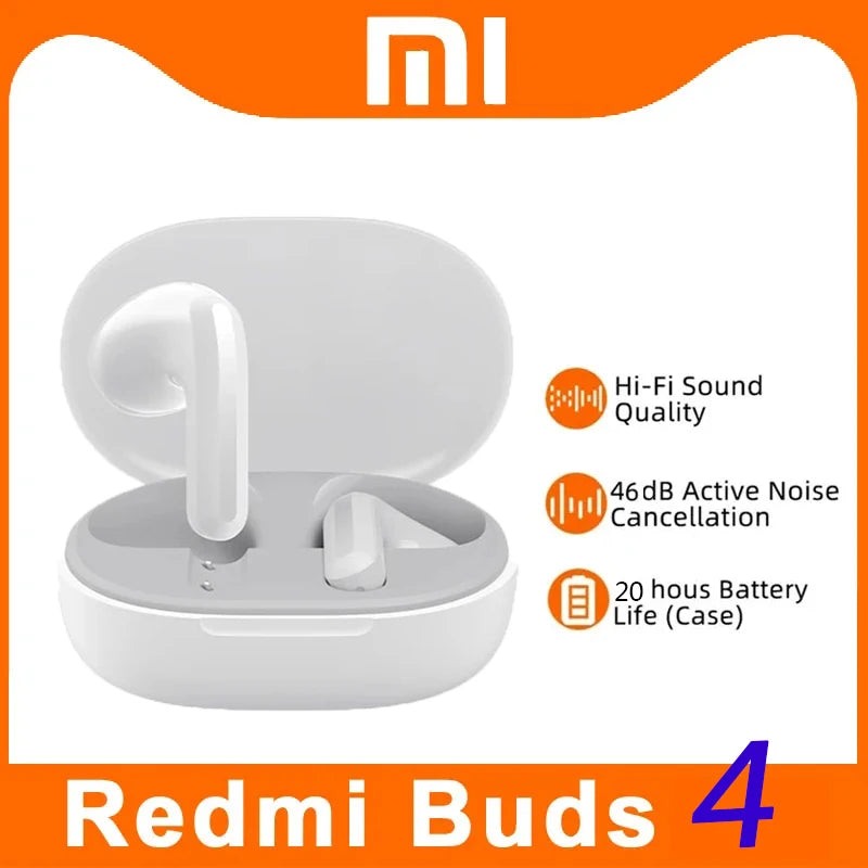 Redmi Buds 4 Lite Earphone TWS Bluetooth 5.3 Headphones Earphones IP54 Buds 20H Play Time Wireless Earphone