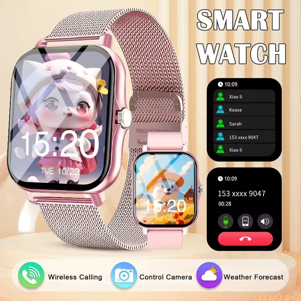 2026 New Upgrad Smart Watch For Men Women 1.83" Full Touch Display BT Call Sports Monitoring SmartWatch For Android & IOS Phone
