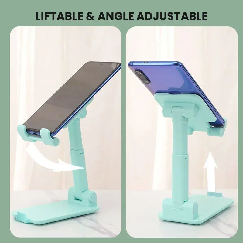 Desktop Phone Holder Stand Mobile Phone Support Adjustable Angle Height Cell Phone Stand Universal for All Smart Phones