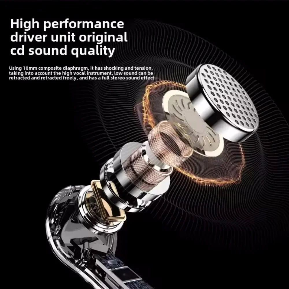 Air Max Smart Touch Screen Headsets TWS In Ear Buds Sports Earphones Binaural pro Stereo Soundtrack Microphone Bass Headsets