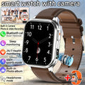 New Camera Smart Watch Photos Record Video Built-in Photo Album Headphone Mode Health Sport IP68 Waterproof Smartwatch Men Women