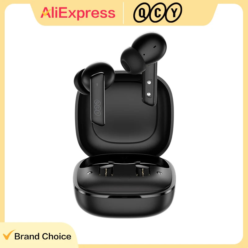 QCY HT05 Melobuds ANC Wireless Earbuds 40dB Multi-Mode ANC 6 Mics AI-Enhanced Calls Bluetooth 5.2 Earphones Transparency 30H