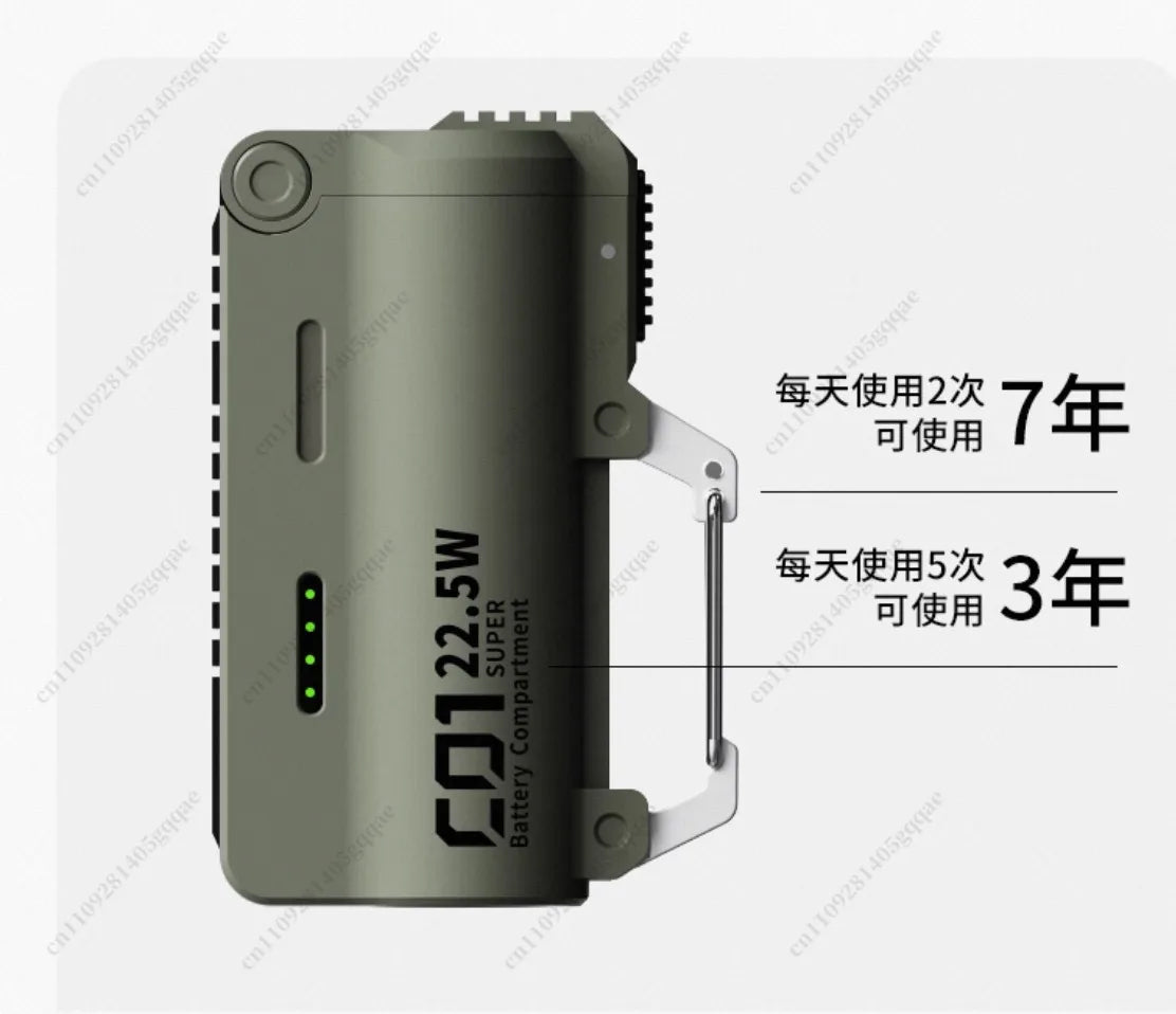 Power Bank, Outdoor Replaceable Battery Magazine Power Bank, Portable Power Bank