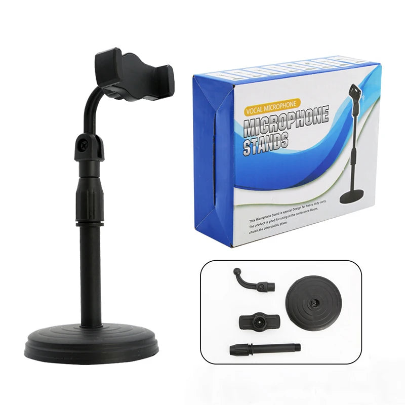 Desktop Tripod For Phone Smartphone Iphone With Phone Holder Stand Bracket Tripe For Mobile Telefoon Statief Stand Table