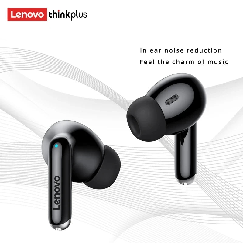 Lenovo TWS Earbuds Bluetooth 5.3 HiFi Sound Noise Reduction Touch Control Long Battery Life Sports Headphones with Mic