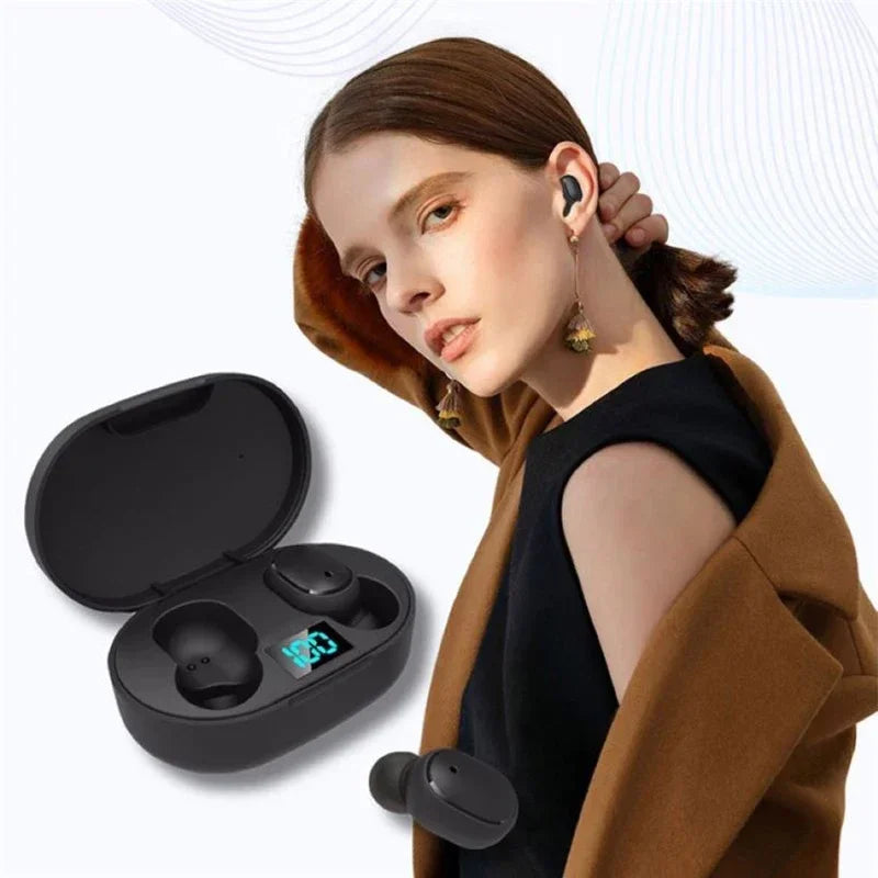 2026 Hot E6S Wireless Bluetooth Headphones  Bluetooth Headphones  Wireless In-Ear Noise-Canceling Headphones with Microphone