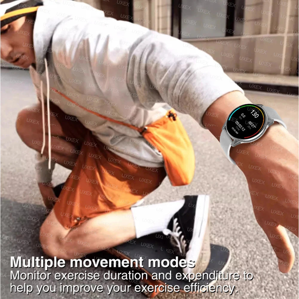 New Smart Watch 1.52’ Full Screen Smartwatch Bluetooth Calls Watches Men And Women Fitness Bracelet Custom Watches Face Box Plus