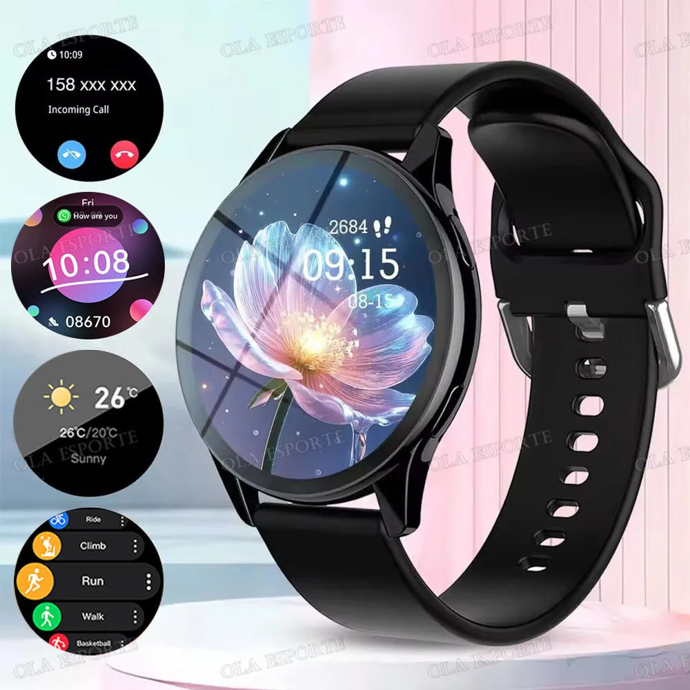 Smart Watch, Wireless Call/Dial, Multi-Sport Mode, Multiple APP Reminders, Suitable for Men and Women, Compatible Phone/Android