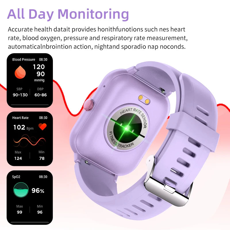 GPS Smart Watch For Women Gifts Full Touch Screen Sports Fitness Watch Bluetooth Call