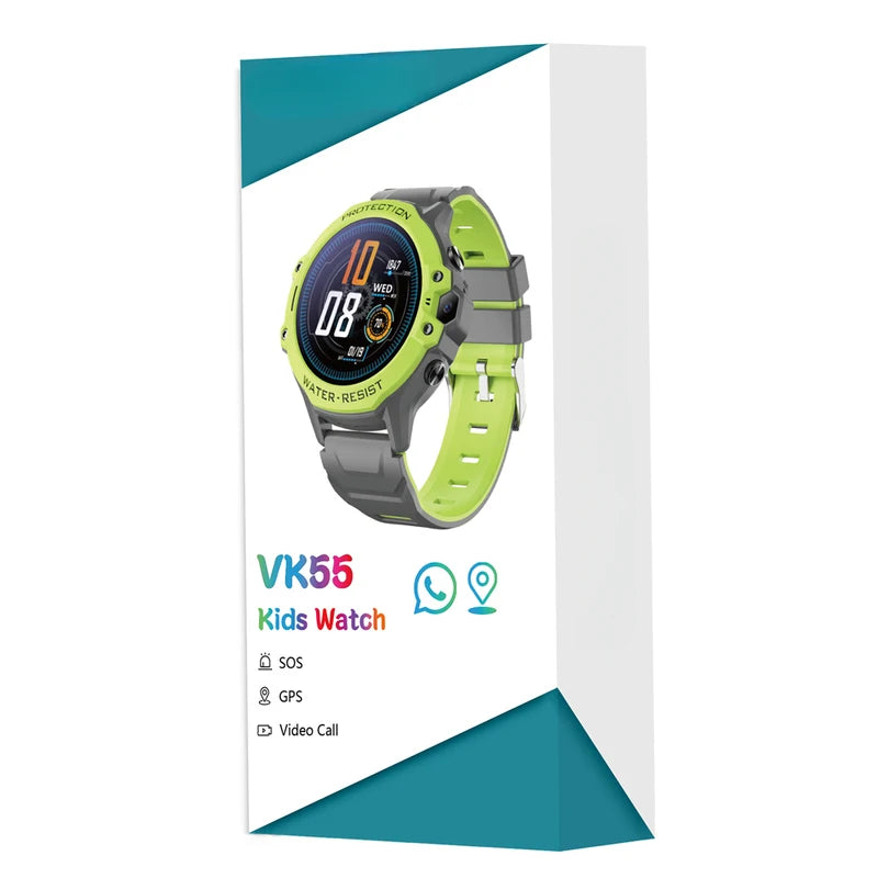4G Full Netcom Children Phone Watch Smart GPS Tracker Anti-lost Waterproof Multi-function Smart Wristwatch Student Birthday Gift