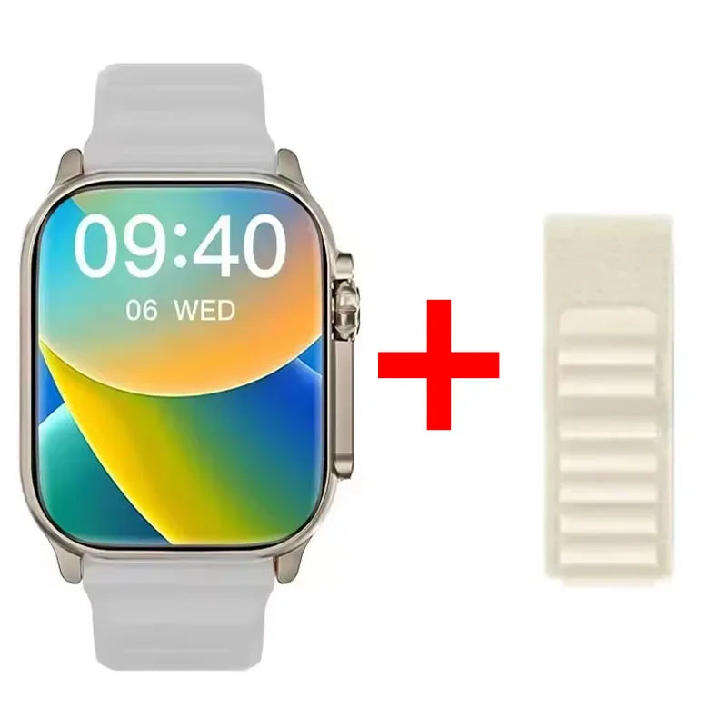 2026 New Watch 10 Ultra Smart Watch 49mm New NFC Men Women GPS Track Bluetooth Call BT Music Games Wireless Charging Smartwatch