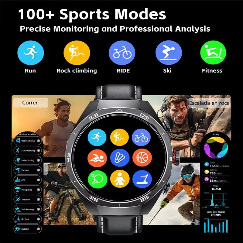 TWS 2-in-1 Smart Watch with Headphones Sports Play Music Bluetooth Headset Call Men Health Monitor NFC Women Smartwatch Earbuds