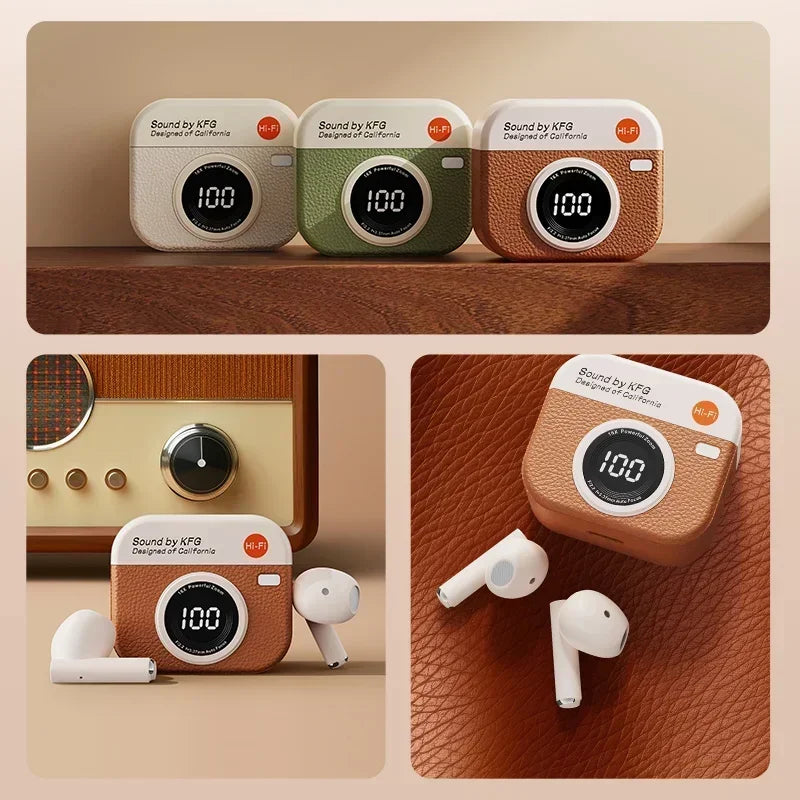 2026 NEW Bluetooth 5.3 Earbuds Wireless Headphones Power LED Digital Display HiFi Gaming Headsets Waterproof Sports Earbuds