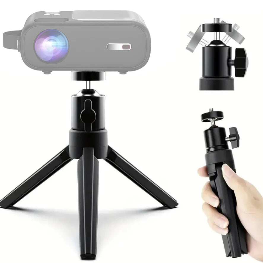 Desktop Projector Stand Desktop Mobile Phone Holder Tripod Live Support Rack Folding Projector Creative Bedside Stand