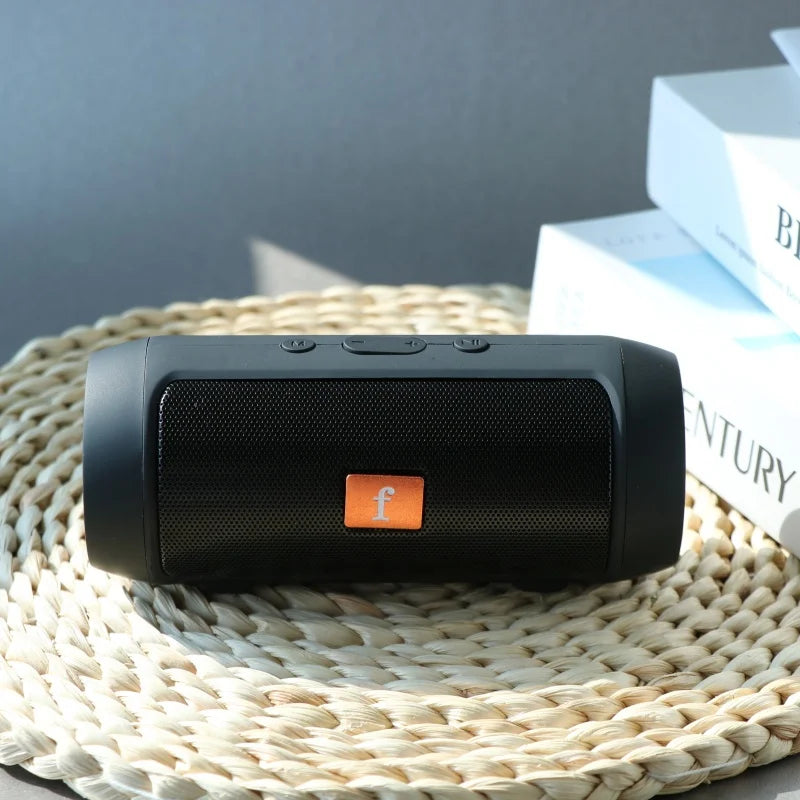 Wireless Bluetooth Speaker Handheld Lightweight Audio Box with Full Dense Mesh Sound Panel for Bedroom Desk Daily Leisure