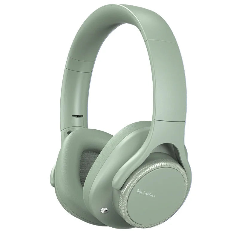 Wireless Headphones Bluetooth 6.0 ANC (Active Noise Cancelling) 40mm Drivers 50H Playtime Rotating Volume Dial Over-Ear Audio