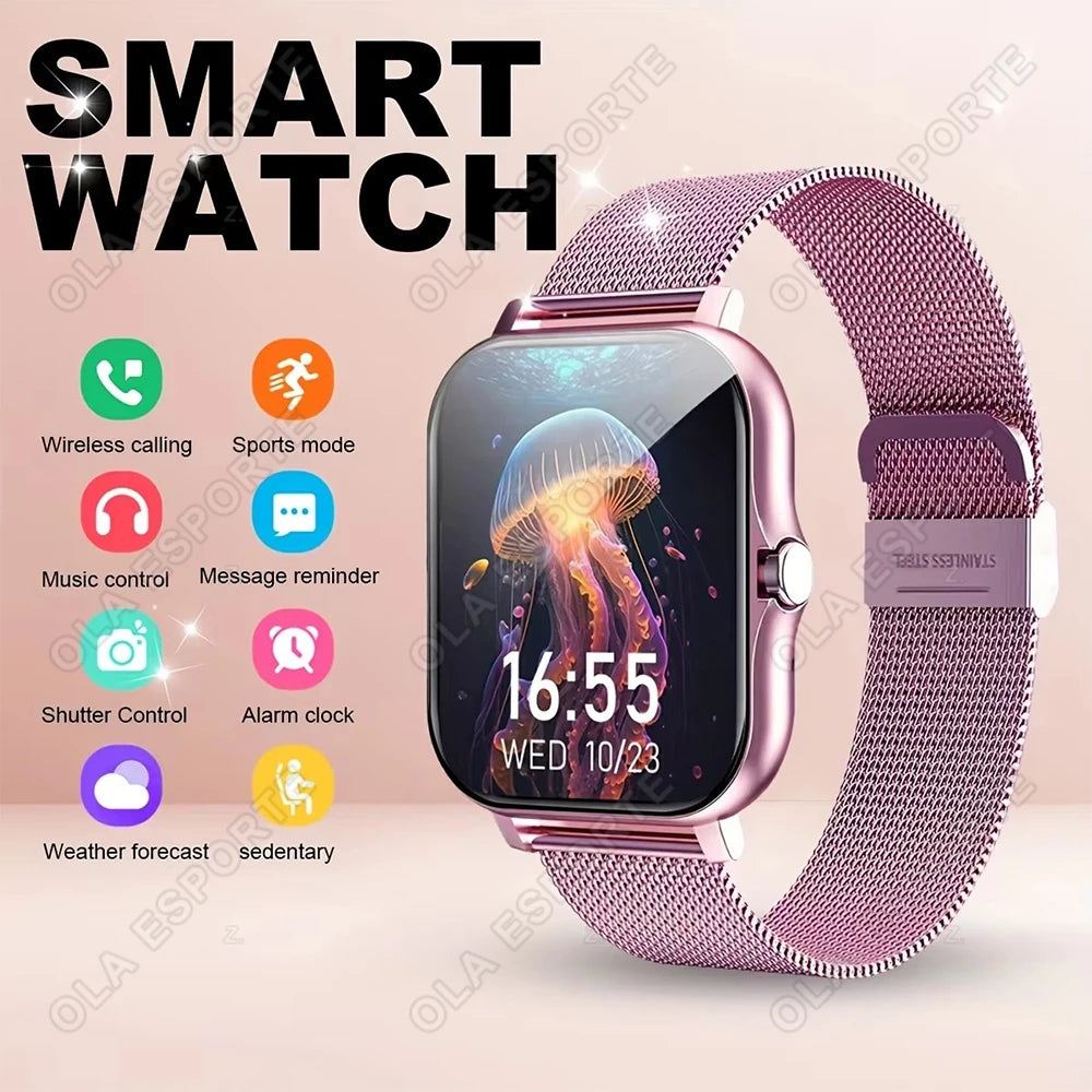 2026 New Upgrad Smart Watch For Men Women 1.83" Full Touch Display BT Call Sports Monitoring SmartWatch For Android & IOS Phone