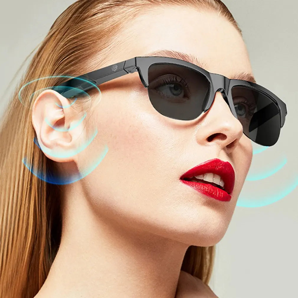 Wireless Smart Sunglasses EarphoneBluetooth 5.3 Headset Outdoor Sports Handsfree Calling Music Eyeglasses Dropshipping Wholesale