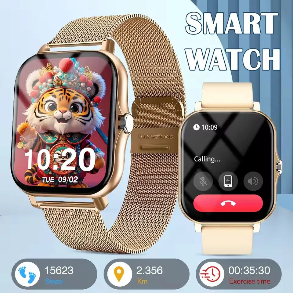 2026 New Upgrad Smart Watch For Men Women 1.83" Full Touch Display BT Call Sports Monitoring SmartWatch For Android & IOS Phone