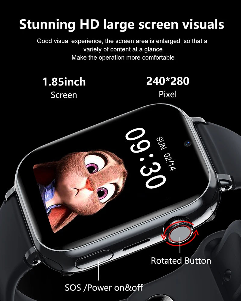 4G Smart Watch Kids GPS WIFI Video Call SOS Waterproof Child Smartwatch Camera Monitor Tracker Location Phone Watch For Huawei