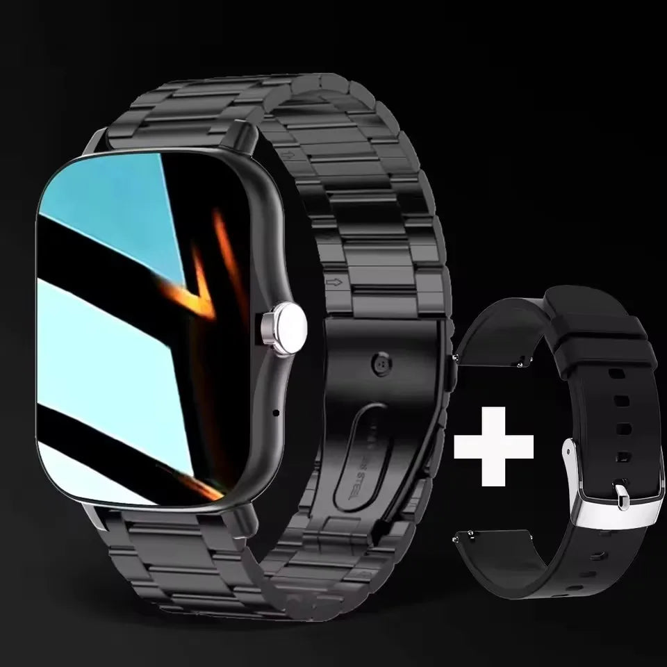 Smart Watch For Android IOS Watches 2.01inch HD Display Bluetooth Call Message Alert Music Sports Mode Smartwatch Men Women HT30