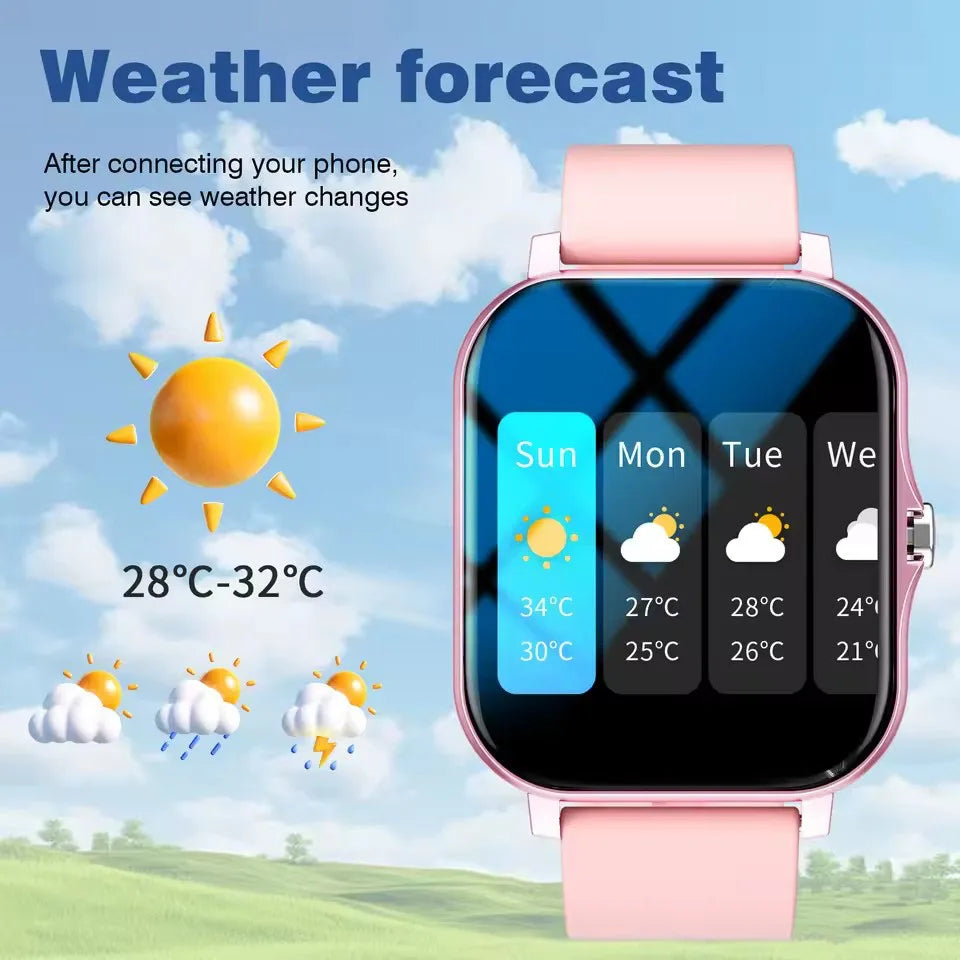 2026 New Upgrad Smart Watch For Men Women 1.83" Full Touch Display BT Call Sports Monitoring SmartWatch For Android & IOS Phone