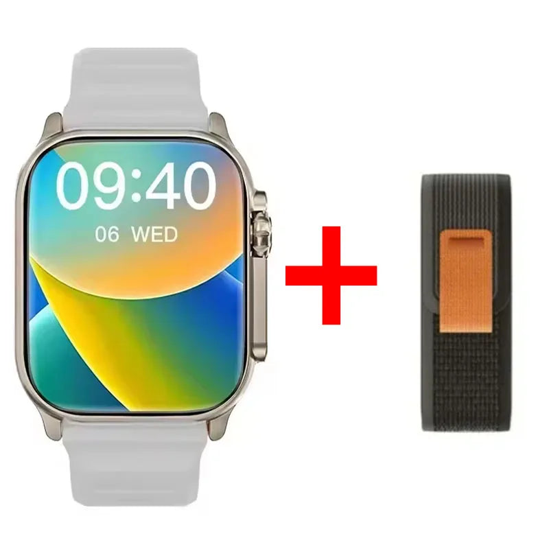2026 New Watch 10 Ultra Smart Watch 49mm New NFC Men Women GPS Track Bluetooth Call BT Music Games Wireless Charging Smartwatch