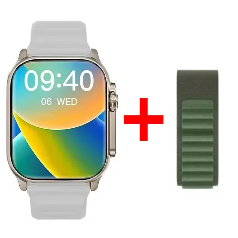 2026 New Watch 10 Ultra Smart Watch 49mm New NFC Men Women GPS Track Bluetooth Call BT Music Games Wireless Charging Smartwatch