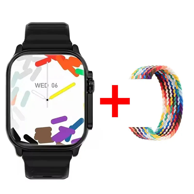 2026 New Watch 10 Ultra Smart Watch 49mm New NFC Men Women GPS Track Bluetooth Call BT Music Games Wireless Charging Smartwatch
