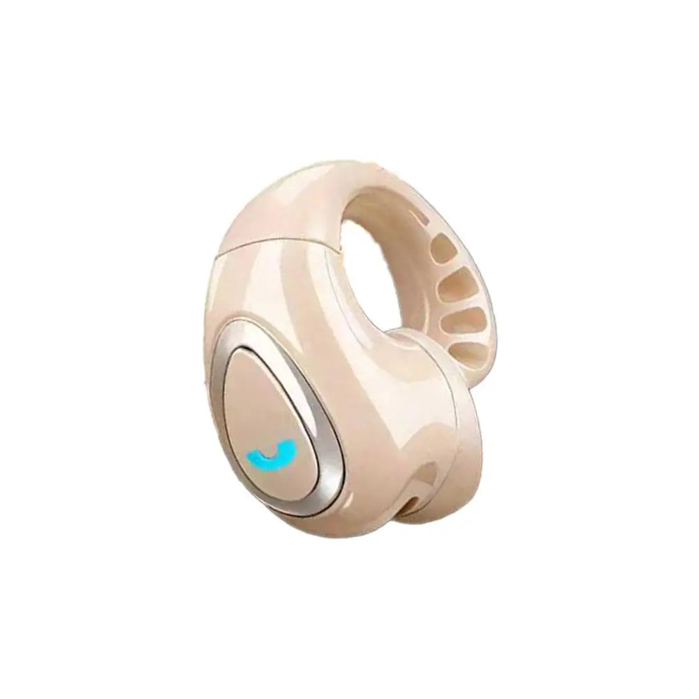 Bluetooth Wireless Ear-clip Single Headphone Open-Ear Air Conduction Earbuds Clip-On Single Headset HIFI Stereo Sound Earphone