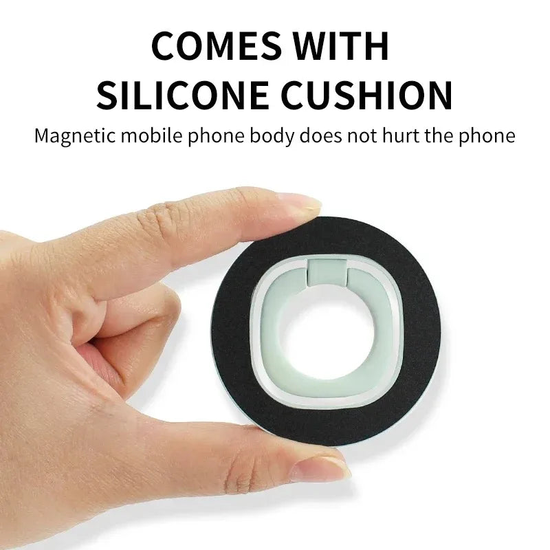 Magnetic Phone Ring, Suitable for MagSafe Grip [Super Magnet] iPhone Fashion Shining Ring Phone Stand Accessories