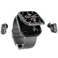 Waterproof Smartwatch 2 En 1 Equipped With TWS Earphones Smart Watches Men Women BT Call Music Heart Rate Health Monitor Sports
