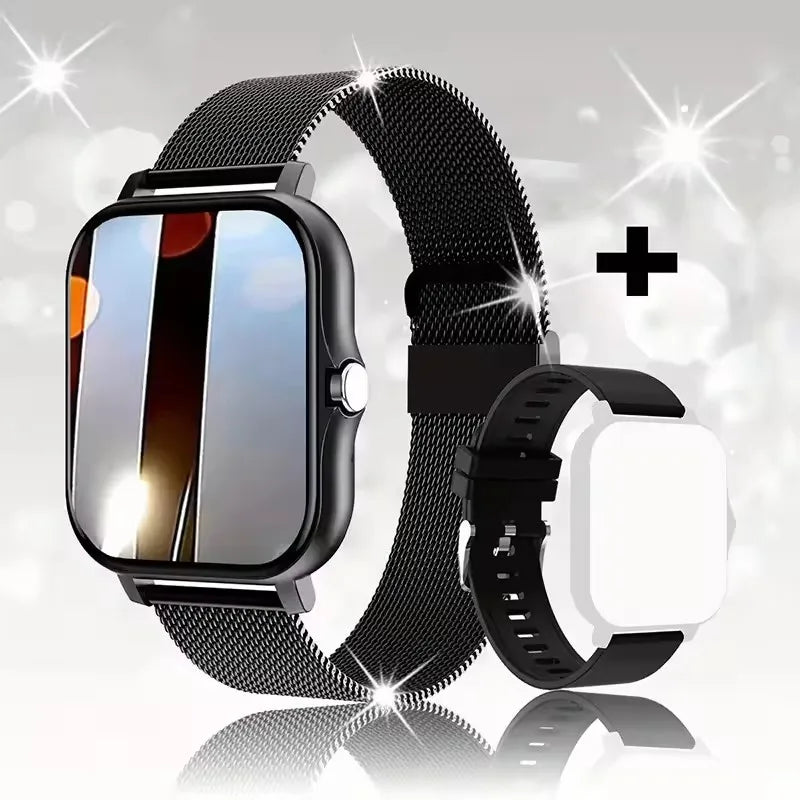 Smart Watch Android IOS Phone 1.83 Inch Color Screen Bluetooth Answer Call Fitness Watches Tracker Smartwatch Women Men New Ht30