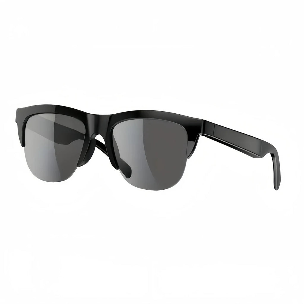 Smart Wireless V5.3 Sunglasses Multifunctional Glasses Wireless Calling Music Playback Outdoor Sports Headphones Rechargeable Hifi Sound Quality Hd Lens Black Technology Unisex Touch Control Long Battery Life Uv Protection