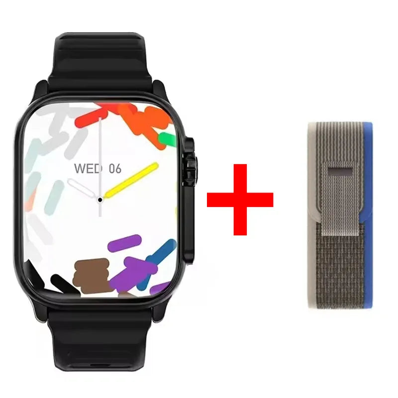 2026 New Watch 10 Ultra Smart Watch 49mm New NFC Men Women GPS Track Bluetooth Call BT Music Games Wireless Charging Smartwatch