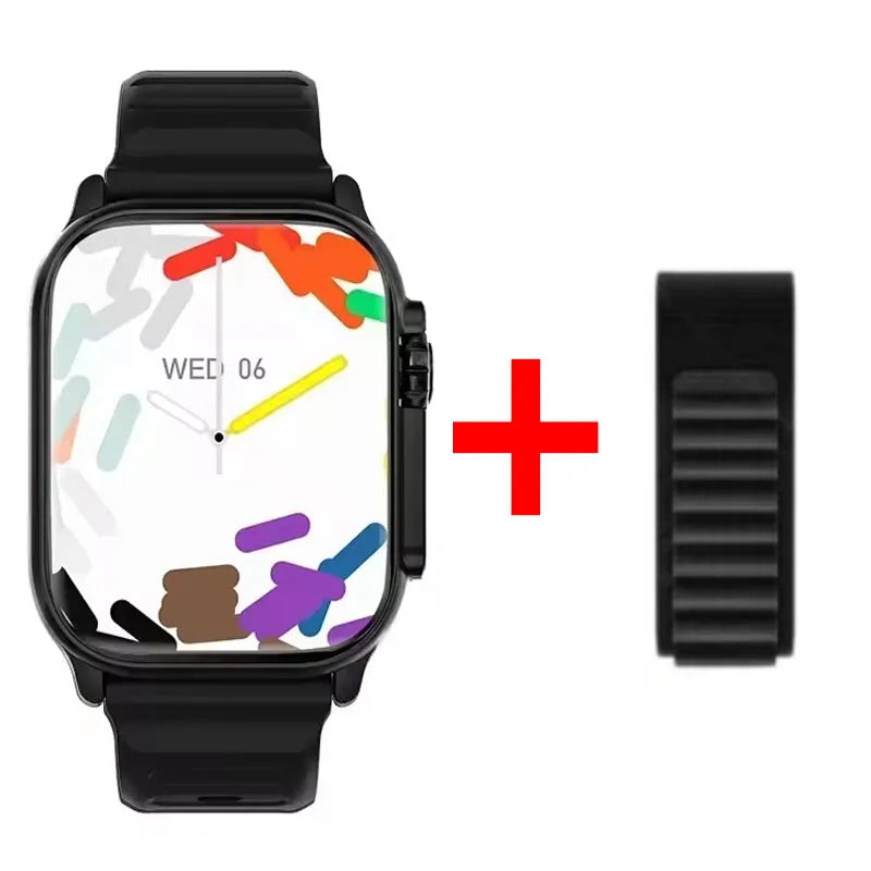 2026 New Watch 10 Ultra Smart Watch 49mm New NFC Men Women GPS Track Bluetooth Call BT Music Games Wireless Charging Smartwatch