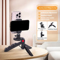Phone Teleprompter Prompter Stand for Phone Live Broadcast Desktop Handheld Stand Video Subtitle Speech Read Tripod Accessories