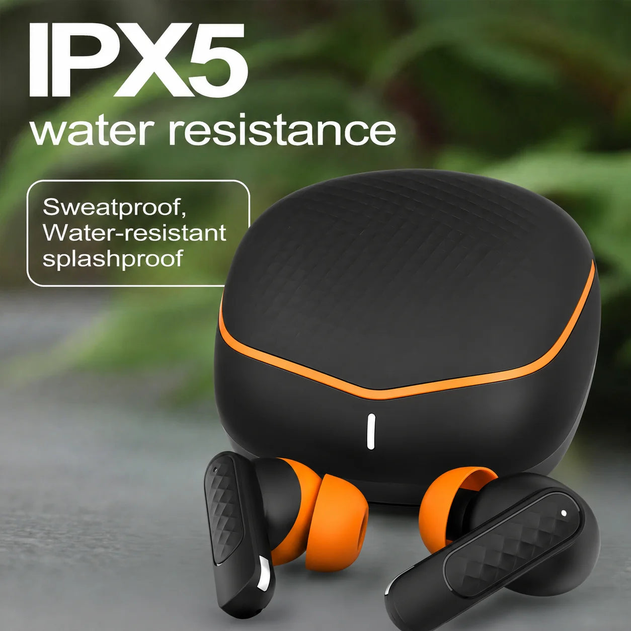 Wireless Bluetooth Earbuds TWS Bluetooth Earphones 5.4 ANC Noise Cancelling Call Noise Reduction Low Latency In-Ear Headphones