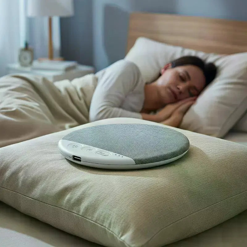 Sleeping Bluetooth Speaker With Built In White Noise And Low Volume Perfect For Night Rest Audiobook Podcast Listening