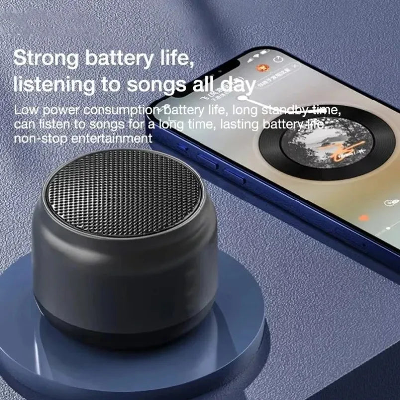 Bluetooth Speaker, Portable Bluetooth Speaker Wireless V5.3 with Loud Stereo Sound, 8H Playtime, RGB Lights, Support TWS/TF Card