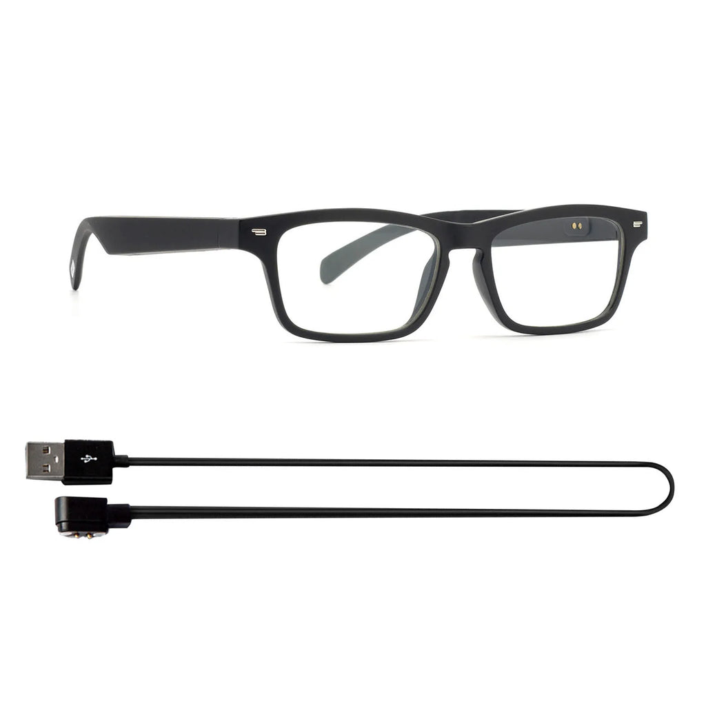 Smart Glasses Wireless BT 5.0 Hands-Free Calling Music Audio Sport Headset Eyewear Intelligent Eyeglasses IPX7 Waterproof