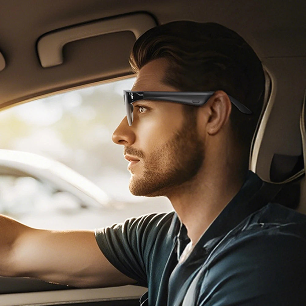 Smart Glasses AI Translator Hands-Free Music & Calls Audio Glasses  Protection Outdoor Sports Headphones for Men & Women