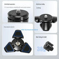 Phone Stand Tripod with Foldable Legs for Desk Video and Travel M76A