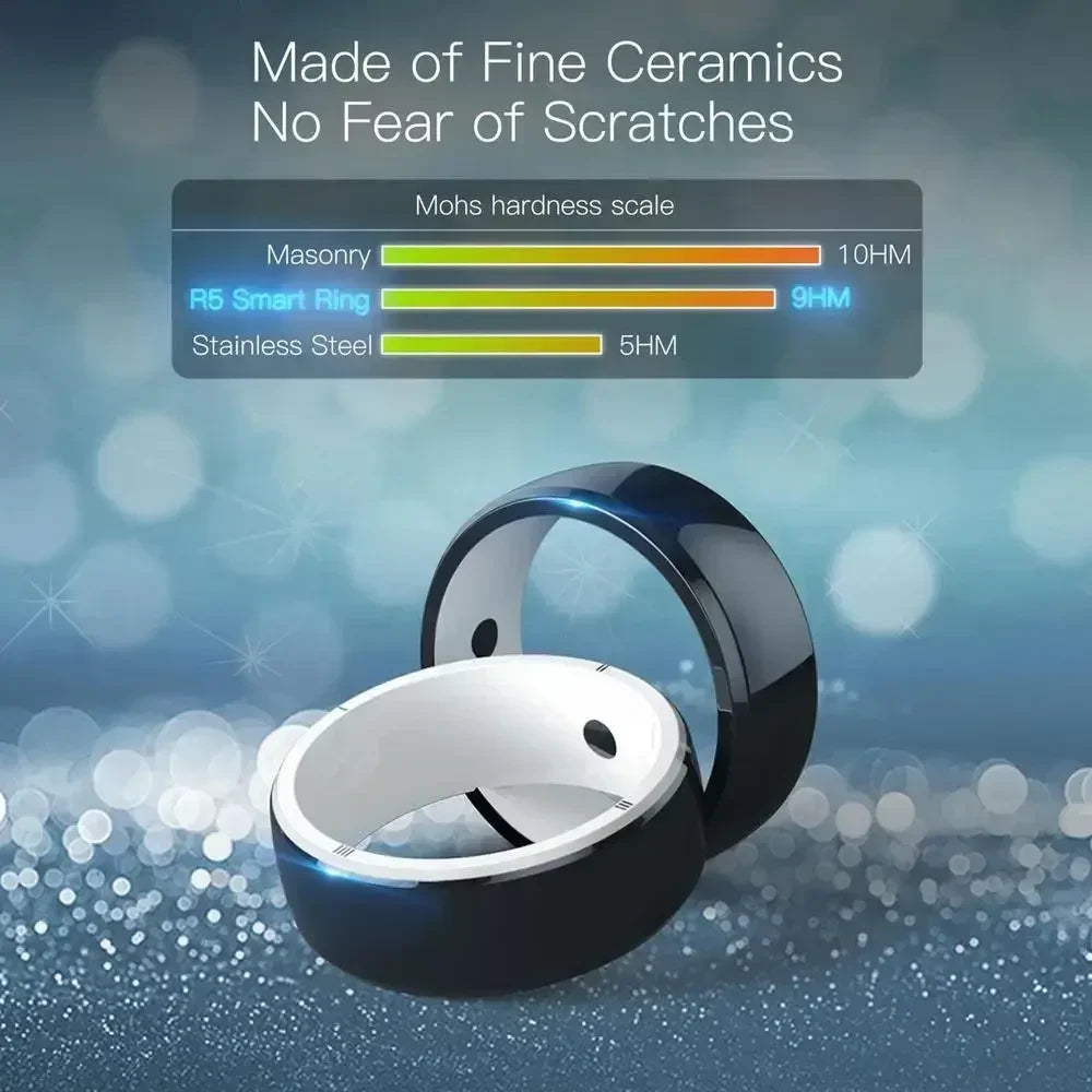Smart Ring 6 RFID Cards Disk Sharing Smart Wearable Device Watch NFC Wear for IOS Androids Mobile Bracelet PC Watch  JAKCOM R5