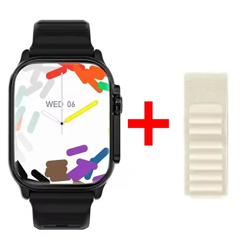 2026 New Watch 10 Ultra Smart Watch 49mm New NFC Men Women GPS Track Bluetooth Call BT Music Games Wireless Charging Smartwatch